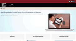 Desktop Screenshot of ijetu.com